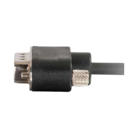 C2G 10ft Serial RS232 Null Modem Cable Low Profile In-Wall — Being Shipped