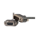 C2G 10ft Serial RS232 Null Modem Cable Low Profile In-Wall — Being Shipped