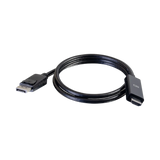 C2G 3ft DisplayPort to HDMI 4K 60Hz Active Adapter Cable (Black) — Being Shipped
