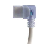 C2G 12 ft 16 AWG Hospital Grade Power Cord (NEMA 5-15P to IEC320C13R) - Gray with Clear Connectors — Being Shipped