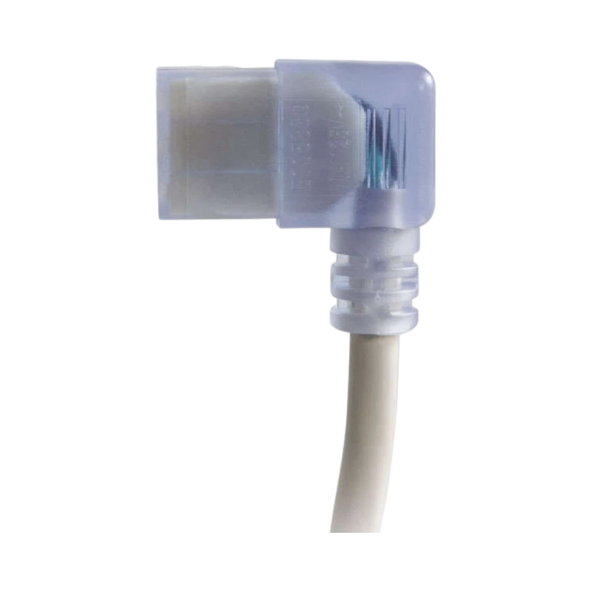 C2G 12 ft 16 AWG Hospital Grade Power Cord (NEMA 5-15P to IEC320C13R) - Gray with Clear Connectors — Being Shipped
