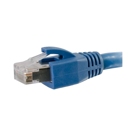 C2G 250ft Cat6 Shielded Snagless Ethernet Cable (Blue) — Being Shipped