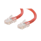 C2G 100ft Cat5e Non-Booted UTP Network Crossover Cable (Red) — Being Shipped