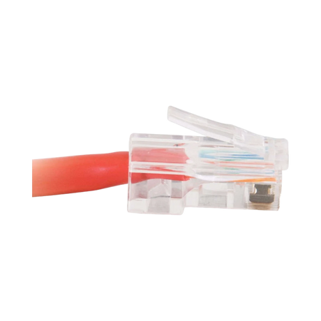 C2G 100ft Cat5e Non-Booted UTP Network Crossover Cable (Red) — Being Shipped
