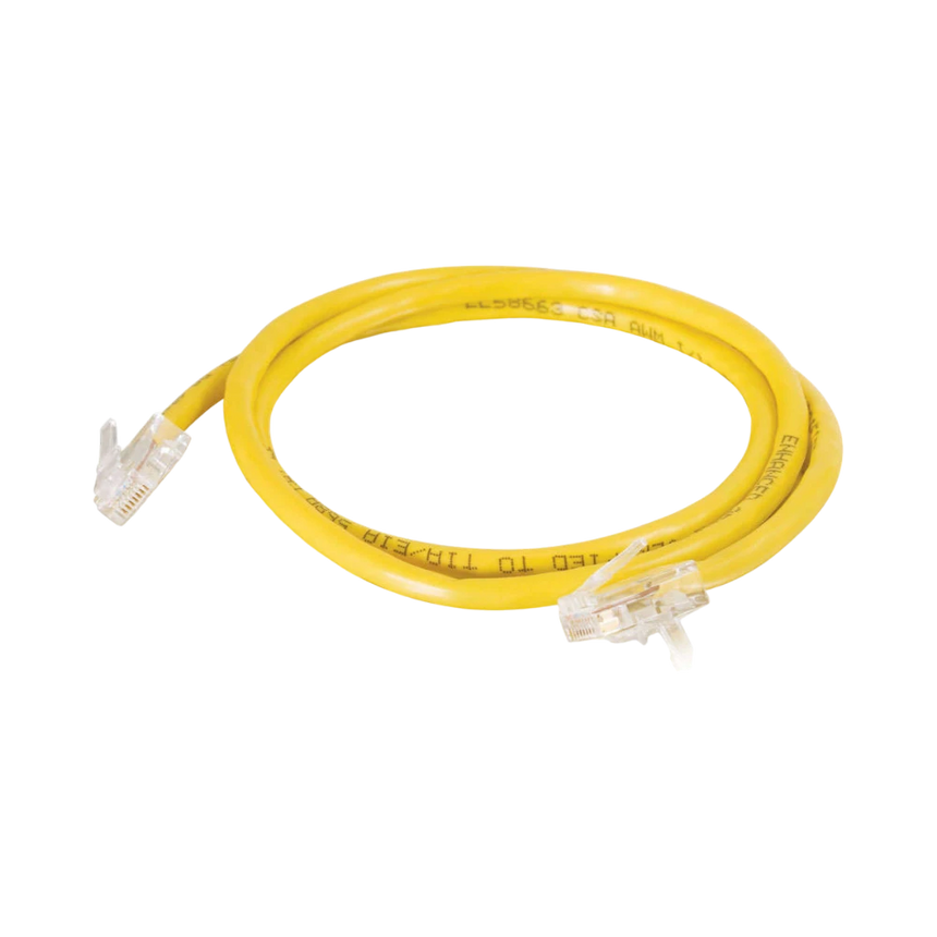 C2G 7ft Cat5e Non-Booted Crossover Network Cable (Yellow) — Being Shipped