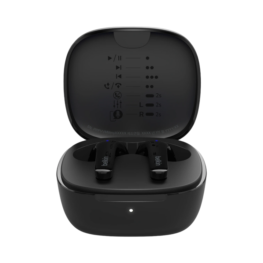 Belkin SoundForm Motion True Wireless Earbuds (Black) — Being Shipped