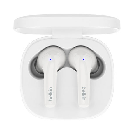 Belkin SoundForm Motion True Wireless Earbuds (White) — Being Shipped