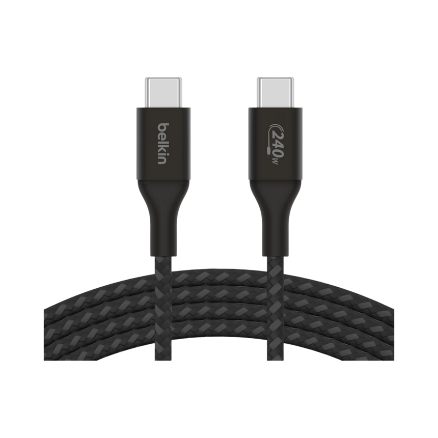 Belkin BoostCharge 240W USB-C Cable 6.6ft (Black) — Being Shipped
