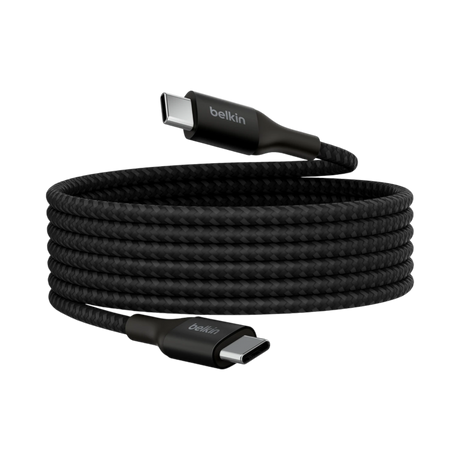 Belkin BoostCharge 240W USB-C Cable 6.6ft (Black) — Being Shipped
