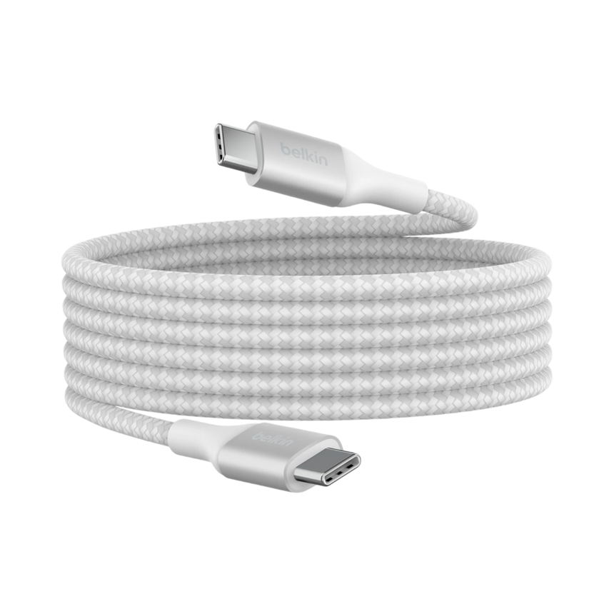 Belkin BoostCharge 240W USB-C Cable 6.6ft (White) — Being Shipped