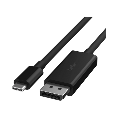 Belkin USB-C to DisplayPort 1.4 Cable 6.6ft (Black) — Being Shipped