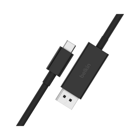 Belkin USB-C to DisplayPort 1.4 Cable 6.6ft (Black) — Being Shipped
