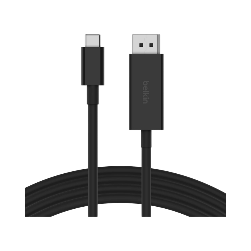 Belkin USB-C to DisplayPort 1.4 Cable 6.6ft (Black) — Being Shipped