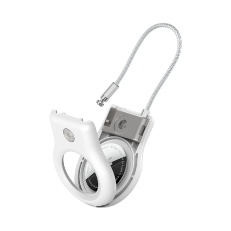 Belkin Secure Holder with Wire Cable for AirTag (White) — Being Shipped