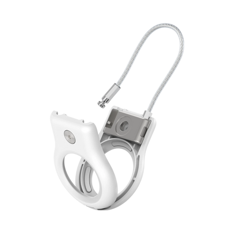 Belkin Secure Holder with Wire Cable for AirTag (White) — Being Shipped