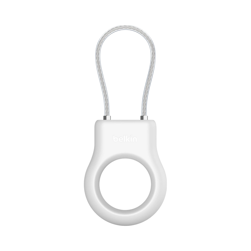 Belkin Secure Holder with Wire Cable for AirTag (White) — Being Shipped