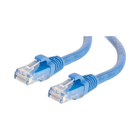C2G 100ft Cat6 Ethernet Patch Cable Snagless UTP (Blue) — Being Shipped