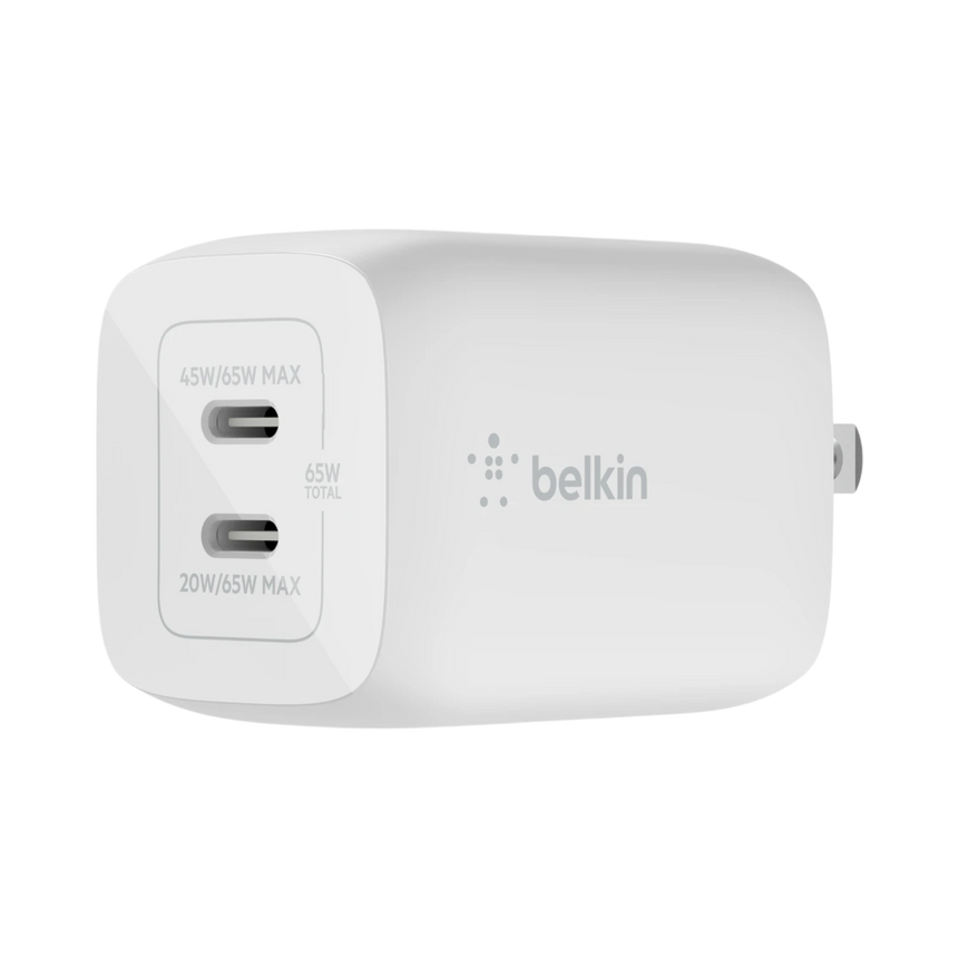 Belkin BoostCharge Pro 65W Dual USB-C GaN Charger — Being Shipped