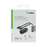 Belkin 20W USB-C Car Charger with Lightning Cable (Black) — Being Shipped
