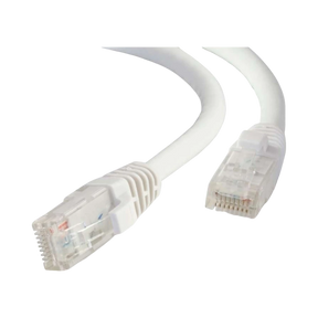 C2G 75ft Cat5e Snagless Ethernet Patch Cable (White) — Being Shipped