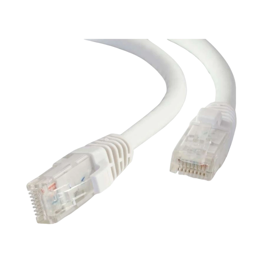 C2G 75ft Cat5e Snagless Ethernet Patch Cable (White) — Being Shipped