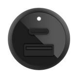 Belkin Dual Car Charger with PPS & USB-C to USB-C Cable (Black) — Being Shipped