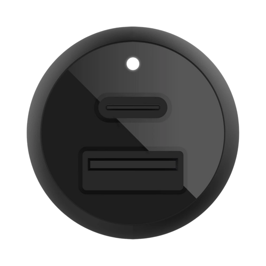 Belkin Dual Car Charger with PPS & USB-C to USB-C Cable (Black) — Being Shipped