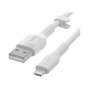Belkin BoostCharge Flex 6.6ft USB-A to Lightning Cable (White) — Being Shipped