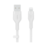 Belkin BoostCharge Flex 6.6ft USB-A to Lightning Cable (White) — Being Shipped