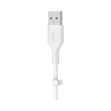 Belkin BoostCharge Flex 6.6ft USB-A to Lightning Cable (White) — Being Shipped