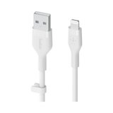 Belkin BoostCharge Flex 6.6ft USB-A to Lightning Cable (White) — Being Shipped