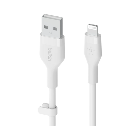 Belkin BoostCharge Flex 6.6ft USB-A to Lightning Cable (White) — Being Shipped