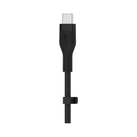 Belkin BoostCharge Flex USB-C to USB-C 6.6FT Silicone Cable (Black) — Being Shipped