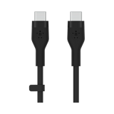 Belkin BoostCharge Flex USB-C to USB-C 6.6FT Silicone Cable (Black) — Being Shipped