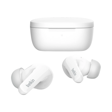 Belkin SoundForm Flow True Wireless ANC Earbuds (White) — Being Shipped