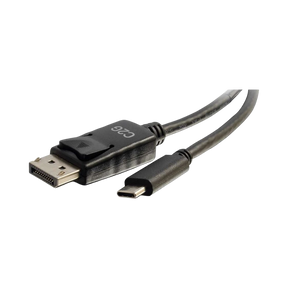 C2G 4K 30Hz 1ft USB-C to DisplayPort Adapter Cable (Black) — Being Shipped