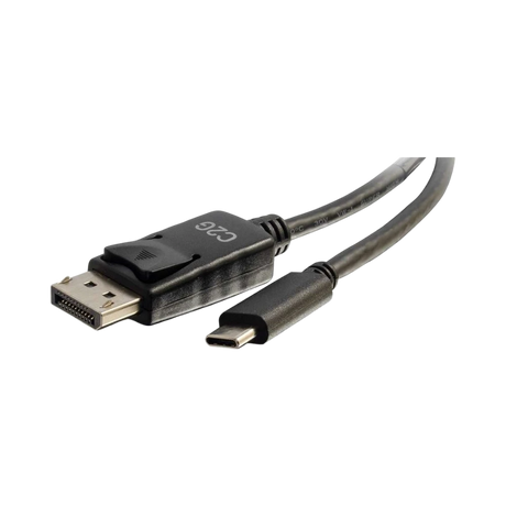 C2G 4K 30Hz 1ft USB-C to DisplayPort Adapter Cable (Black) — Being Shipped