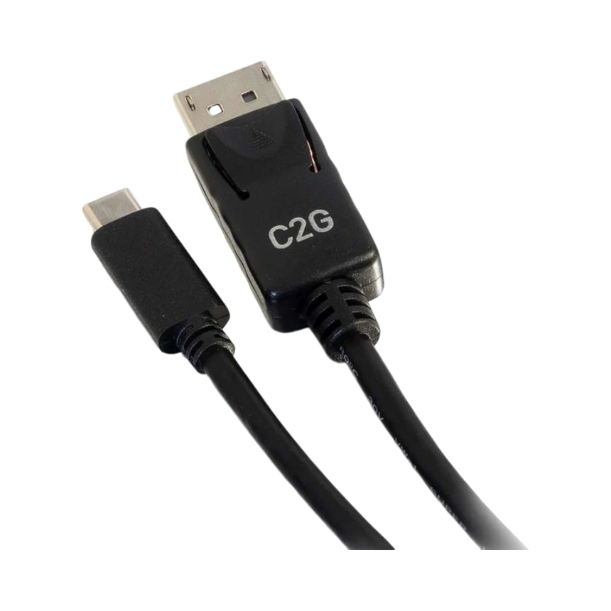 C2G 4K 30Hz 1ft USB-C to DisplayPort Adapter Cable (Black) — Being Shipped