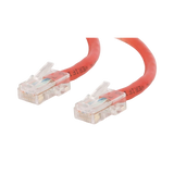 C2G 14ft Cat5e Unshielded Network Crossover Patch Cable (Red) — Being Shipped