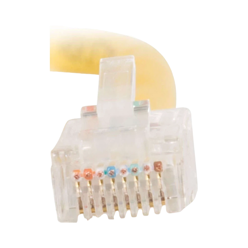 C2G 10ft Cat5e Crossover Patch Network Cable (Yellow) — Being Shipped