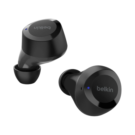 Belkin SoundForm Bolt Wireless Earbuds 28-Hour Battery Life (Black) — Being Shipped