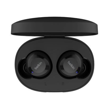 Belkin SoundForm Bolt Wireless Earbuds 28-Hour Battery Life (Black) — Being Shipped