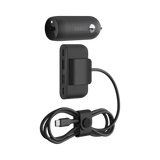 Belkin BoostCharge 30W USB-C Car Charger with 4-Port Extender (Black) — Being Shipped