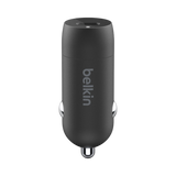 Belkin BoostCharge 30W USB-C Car Charger with 4-Port Extender (Black) — Being Shipped