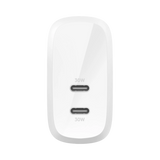 Belkin BoostCharge Pro 60W Dual USB-C Wall Charger (White) — Being Shipped