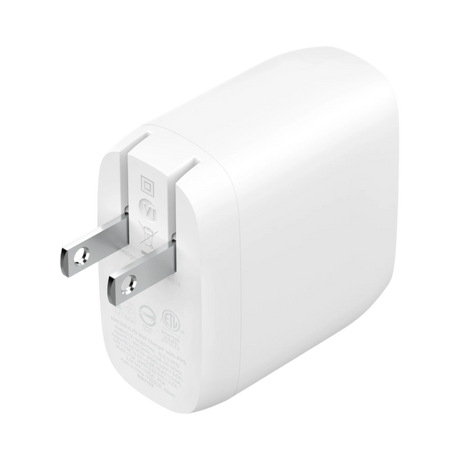 Belkin BoostCharge Pro 60W Dual USB-C Wall Charger (White) — Being Shipped