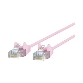 Belkin Slim CAT6 Gigabit Snagless Ethernet Cable 1Gbps (Pink) — Being Shipped