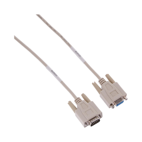Black Box 25ft RS232 Serial Cable DB9 Male to Female (White) — Being Shipped
