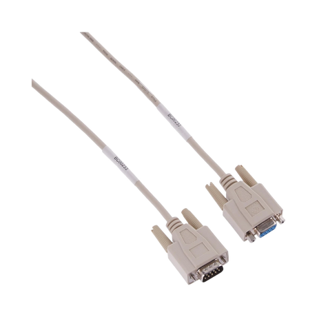Black Box 25ft RS232 Serial Cable DB9 Male to Female (White) — Being Shipped