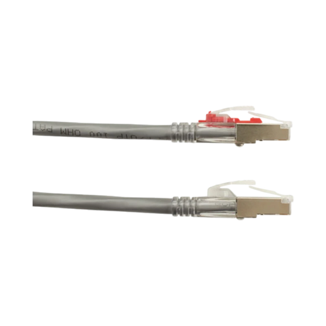 Black Box 20ft GigaTrue 3 CAT6 Shielded Ethernet Patch Cable (Gray) — Being Shipped